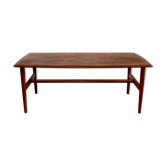Scandinavian coffee table in teak