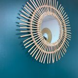 Mirror sun rattan 56cm