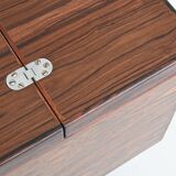 Poul Norreklit dry bar in rosewood Dyrlund Denmark 1960