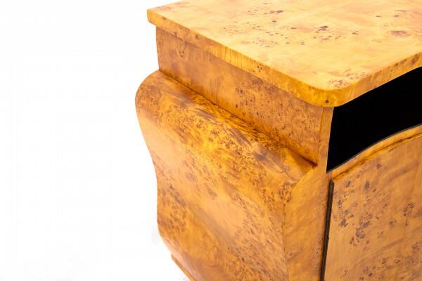 Art Deco chest of drawers from the 1940s, Poland.