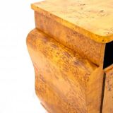 Art Deco chest of drawers from the 1940s, Poland.