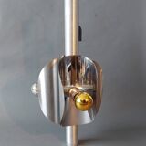 1970 chrome boat propeller pendant light with 3 lights.
