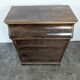 Flamed mahogany dressing table