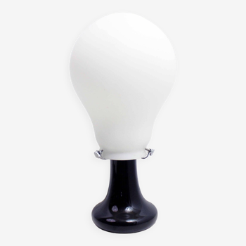 Lamp in the shape of a glass bulb, Design 1980