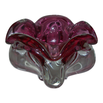 Crystal ashtray 50s-60s