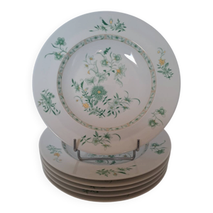 6 assiettes creuses en