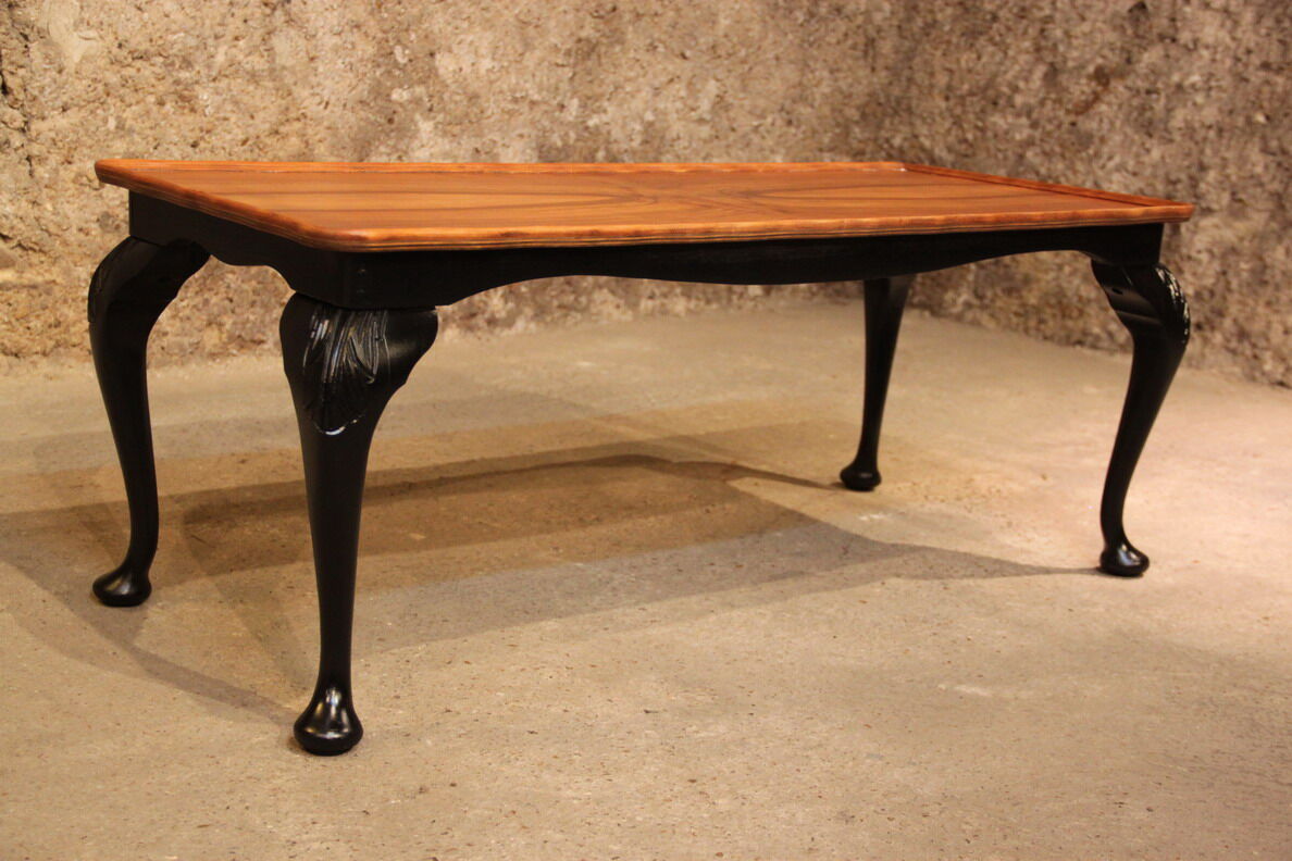English coffee table walnut