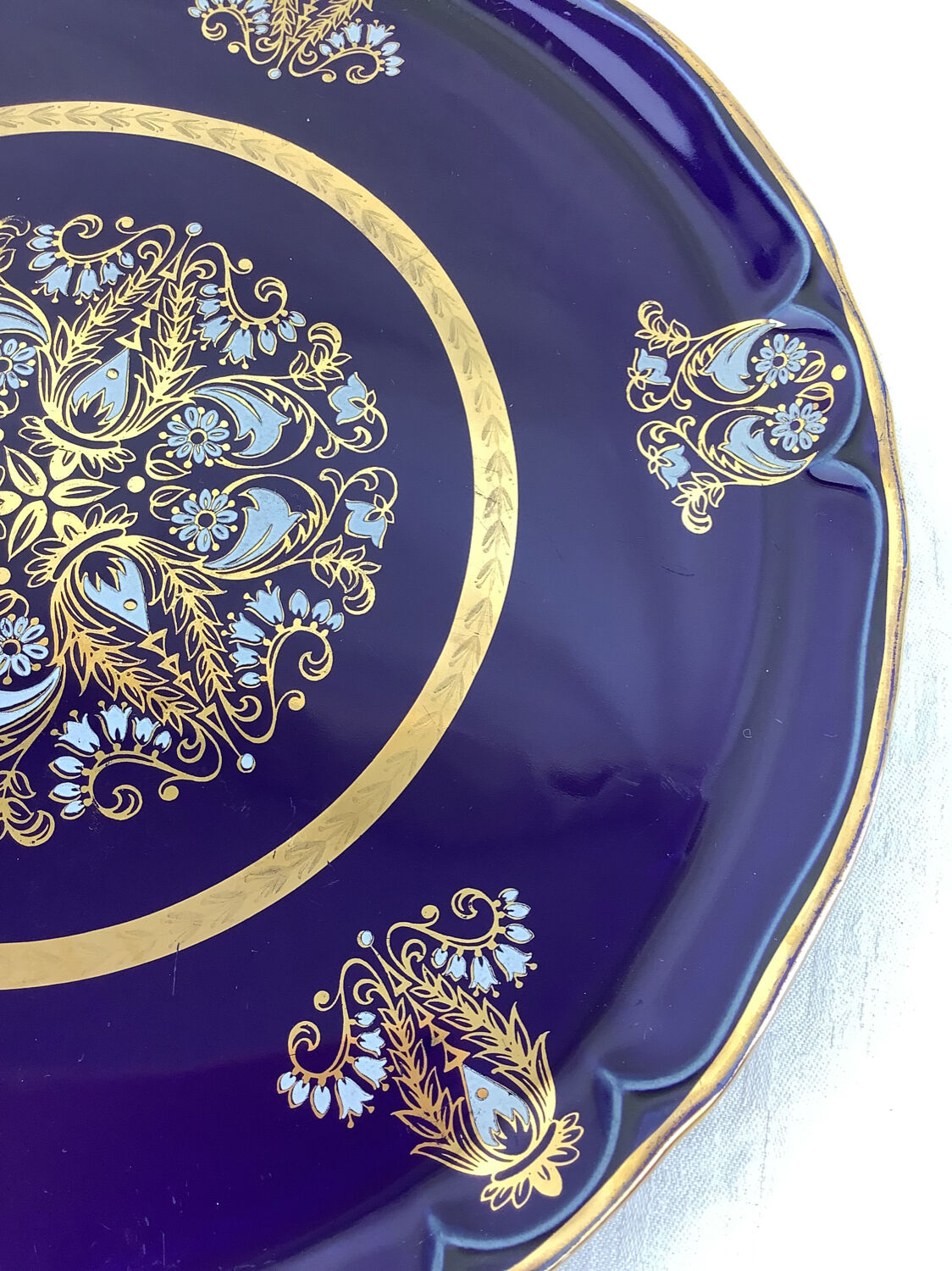 Antique French Porcelain Dish