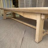 Large farmhouse table in solid oak – 3.50 m