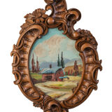 Handcrafted wooden frame