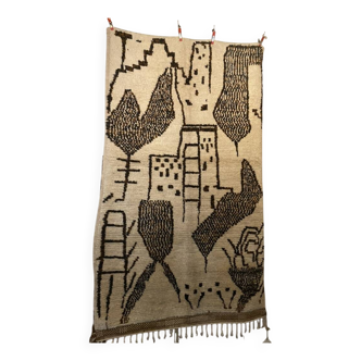 tapis Azilal , Berbere, ANcient et original du Maroc
