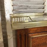 Pair of mahogany bedside tables