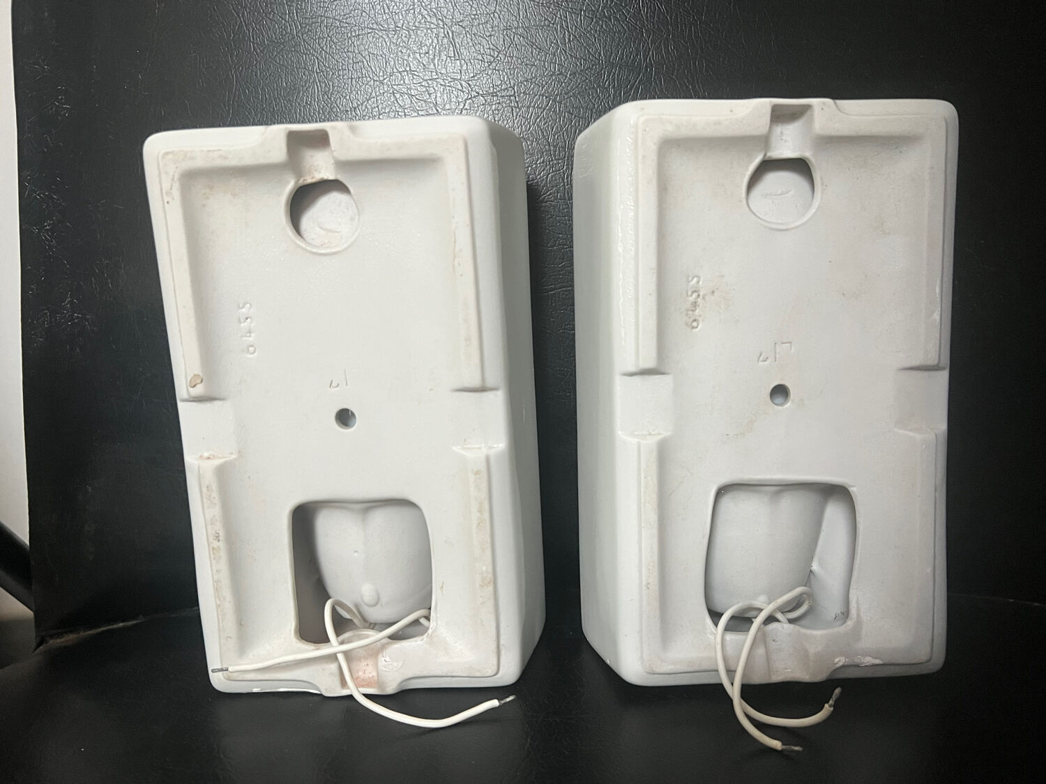 Pair of vintage 50/60 wall lights by Wilhelm Wagenfeld for Lindner Leutchen