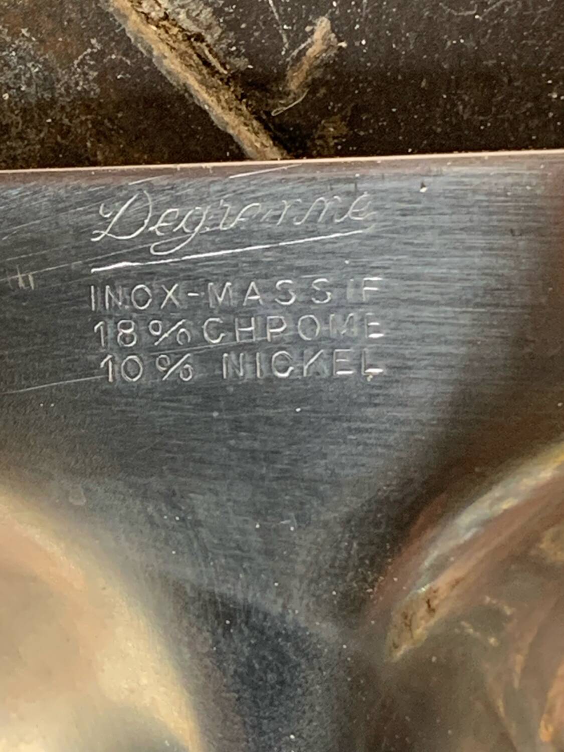 Table servant G. Degrenne – stainless steel