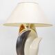 Floral vintage desk lamp by Francis Brown