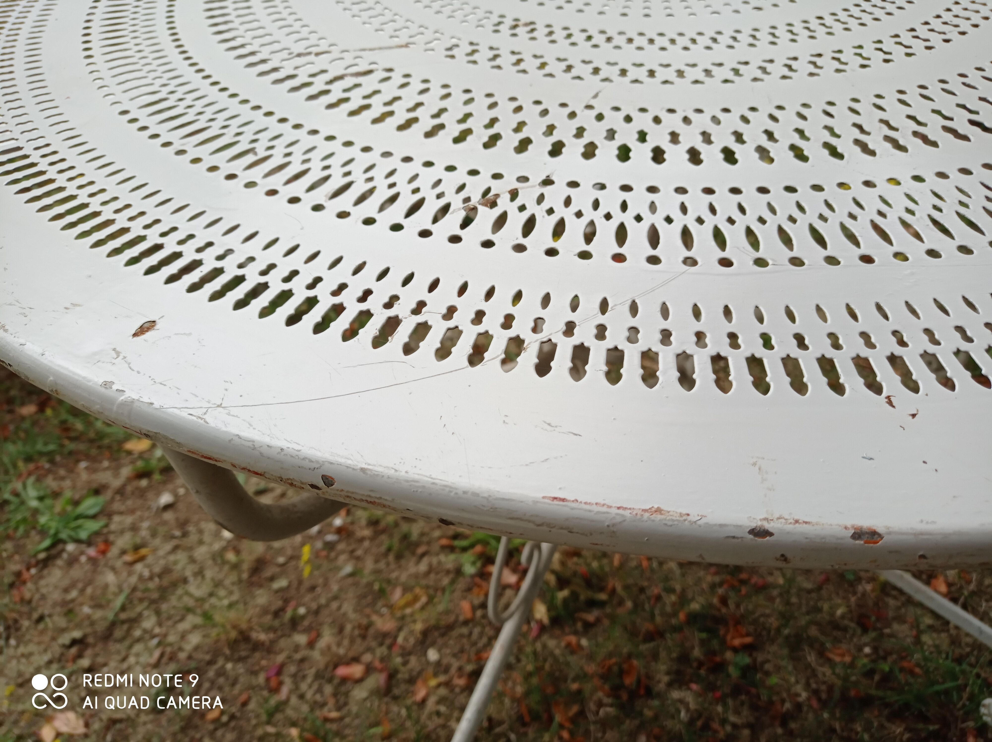 Wrought iron garden set