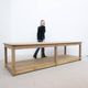 Grande table de drapier en chêne – début XXe siècle