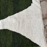 Handmade Berber rug in pure wool, size 100 x 200 cm