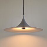 Silver colored Semi pendant lamp by Bonderup & Torsten Thorup for F&M
