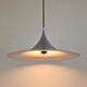 Silver colored Semi pendant lamp by Bonderup & Torsten Thorup for F&M