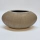 Vase lentille en céramique beige