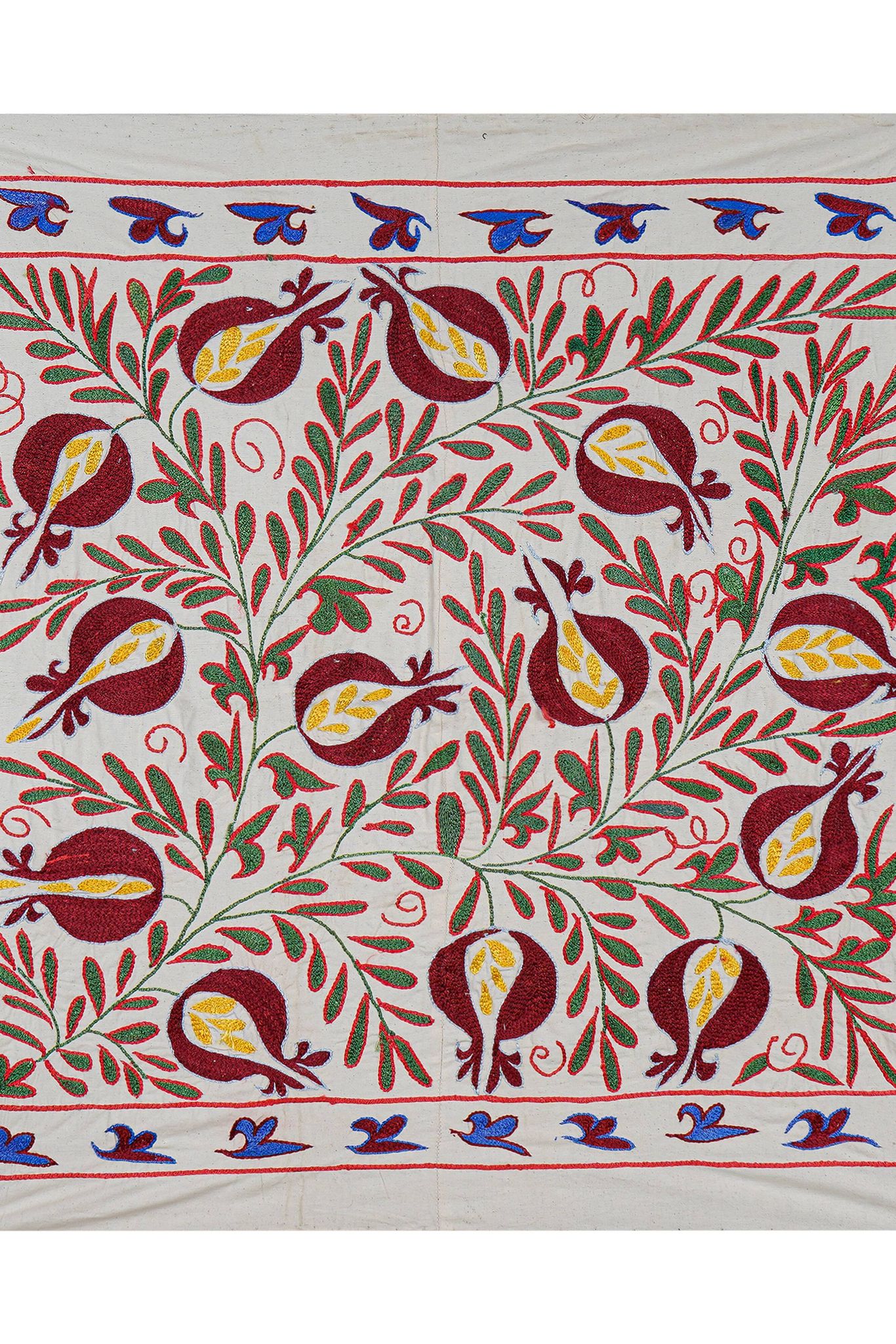 Tapis turc vintage noué à la main