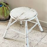 old bamboo style stool