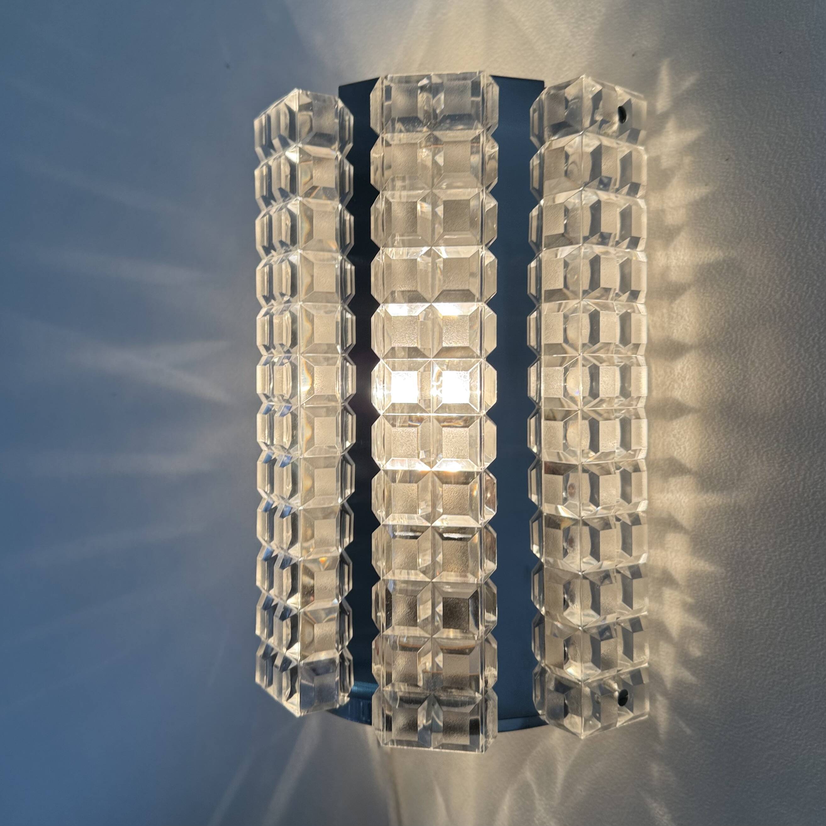 Mid-century design wall lamp sconce , 1970s