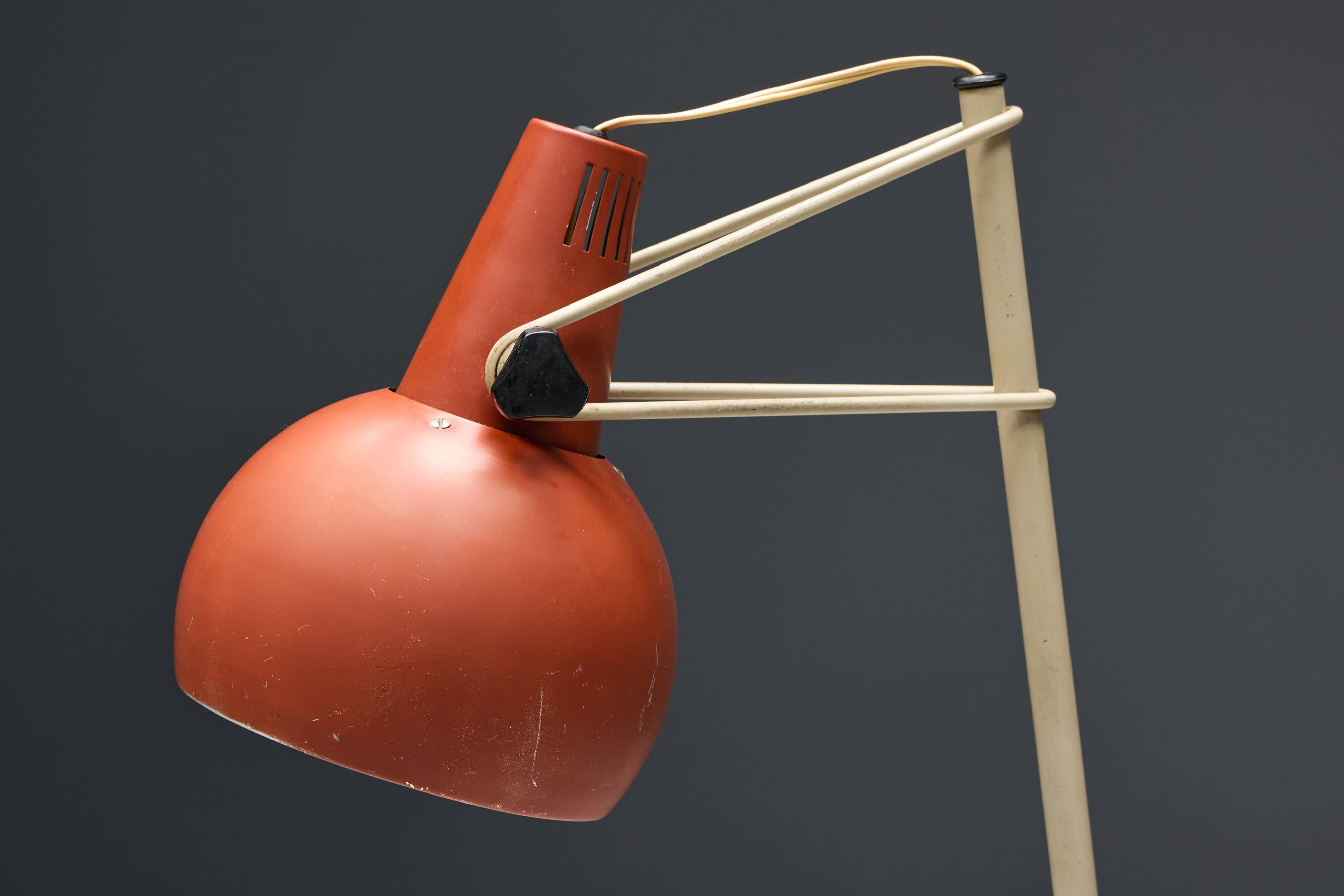 'NX29' Floor Lamp by Louis Kalff for Philips, Netherlands, 1950s