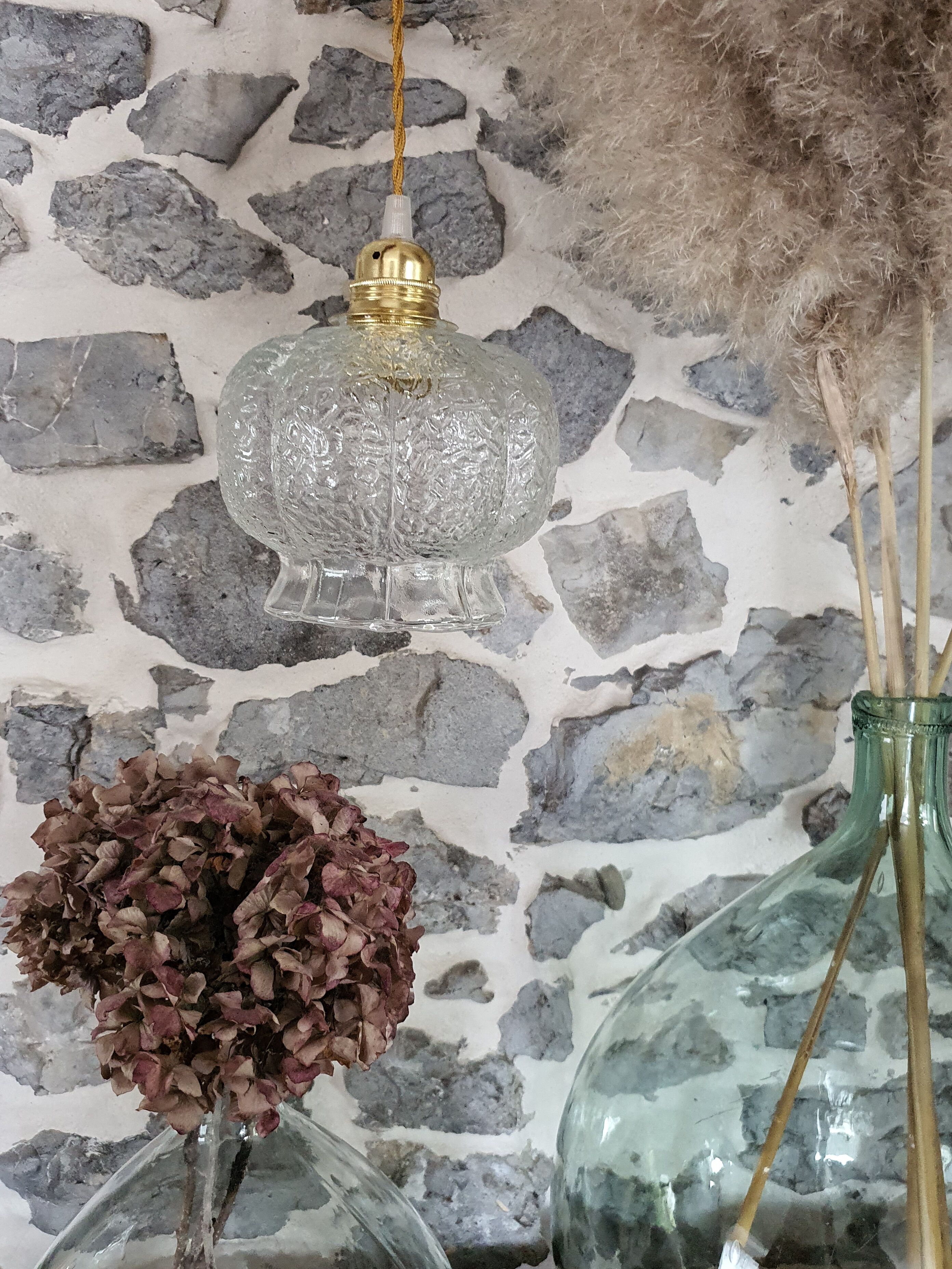 Vintage walking lamp