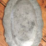 Old pewter dish