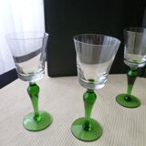 Set of 4 glasses on foot 75 ml for shot