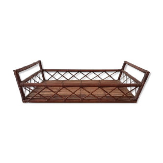 Rattan tray
