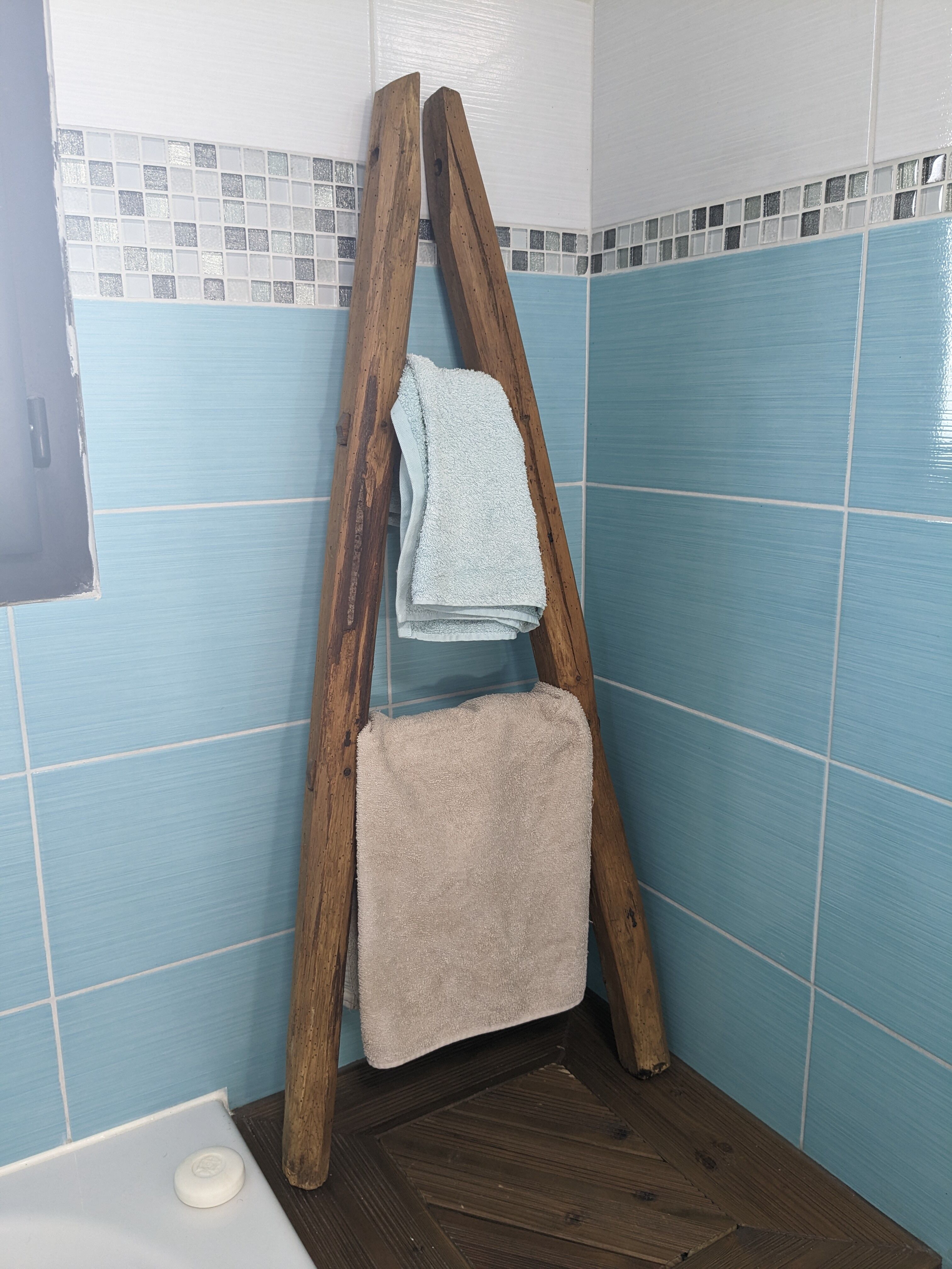 Porte serviettes campagnard