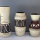 3 vases West Germany en céramique