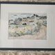 Tableau - Watercolour Landscape Brittany - Breton village - Signed André Jean Co