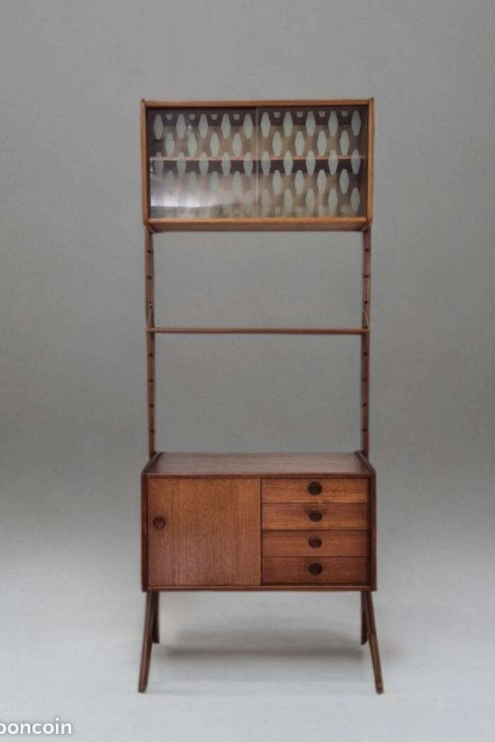 Meuble de rangement scandinave Ergo, 1960