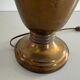 Art Deco conical table lamp in brass by Mazda, 1940s, France