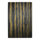 Vertical Organic Lines In Green And Yellow By Karina Savonenko, 80x120cm