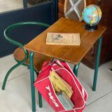 Desk and school chair set