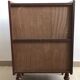 Bookcase in vintage wood