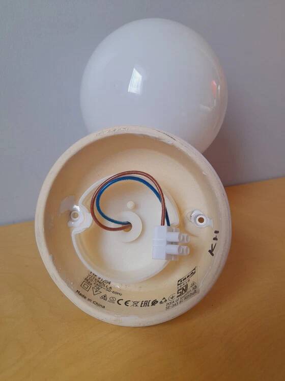Vittemola porcelain wall light