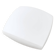White glass ceiling lamp Kamenický Šenov, Czechoslovakia 1970s