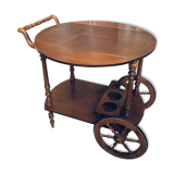 Desserte apéro-table vintage et repliable
