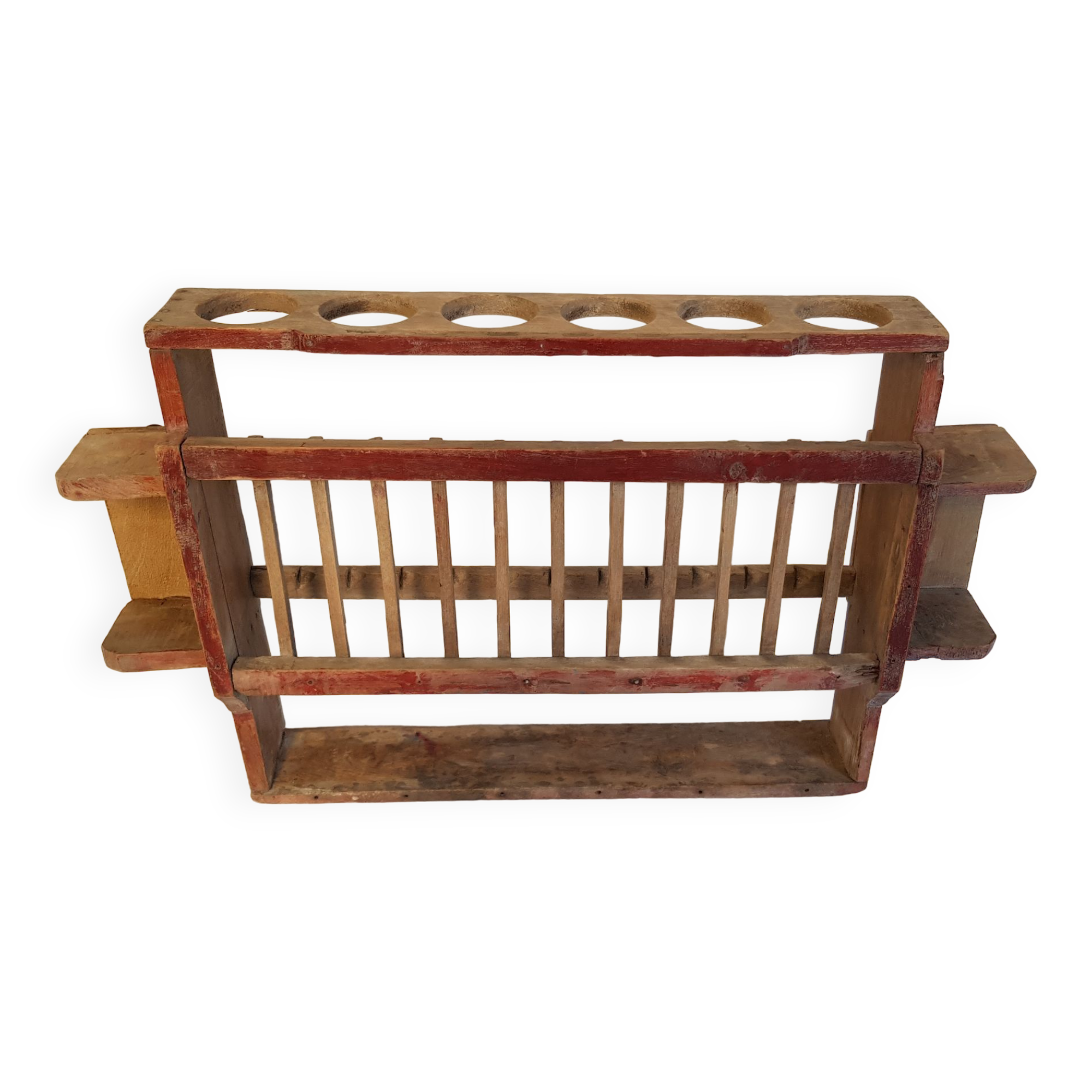 Old wall shelf - Burmese teak racker
