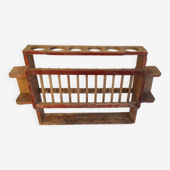 Old wall shelf - Burmese teak racker