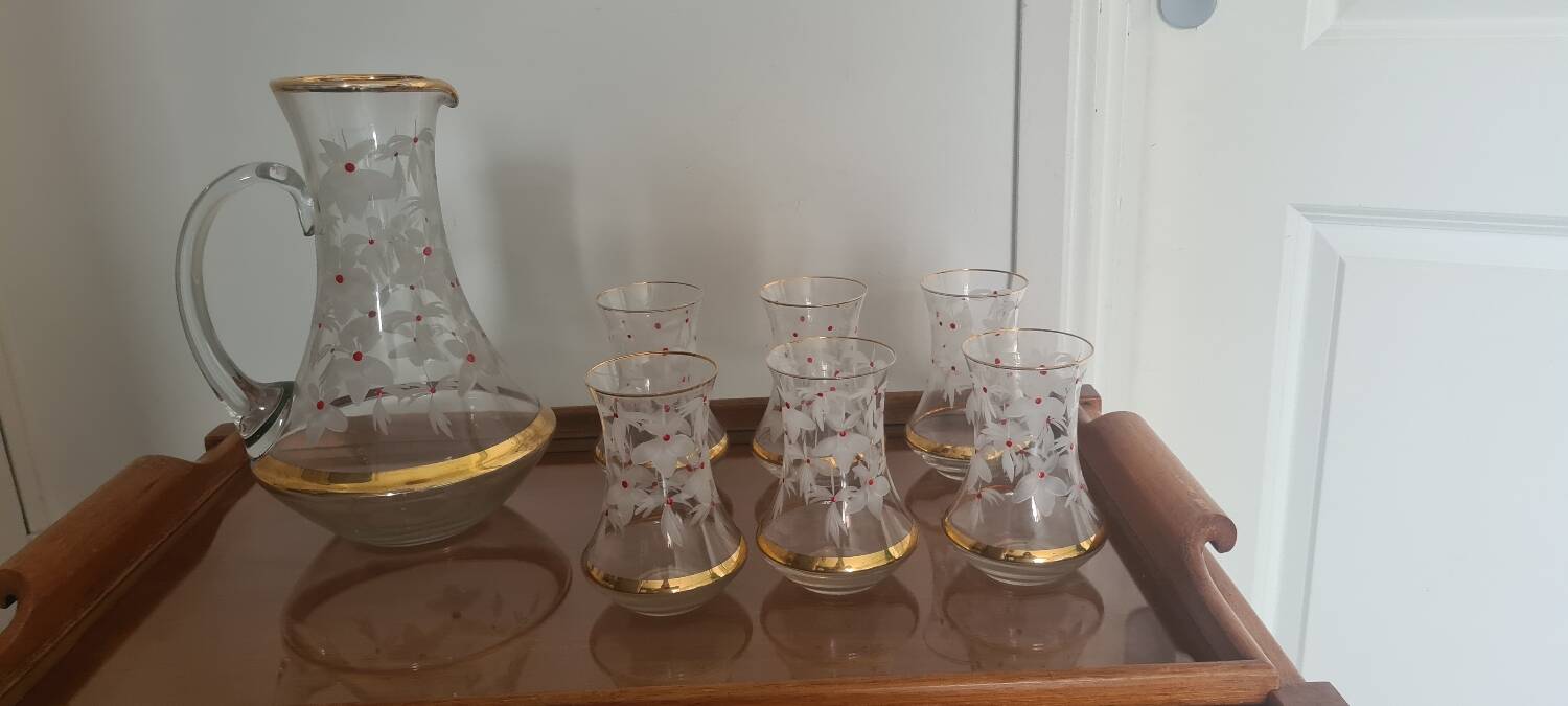 Mid-century lemonade set 1950