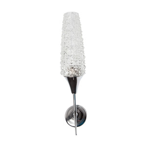 Applique torche des années - argent