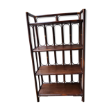 Rattan and wood shelf 70