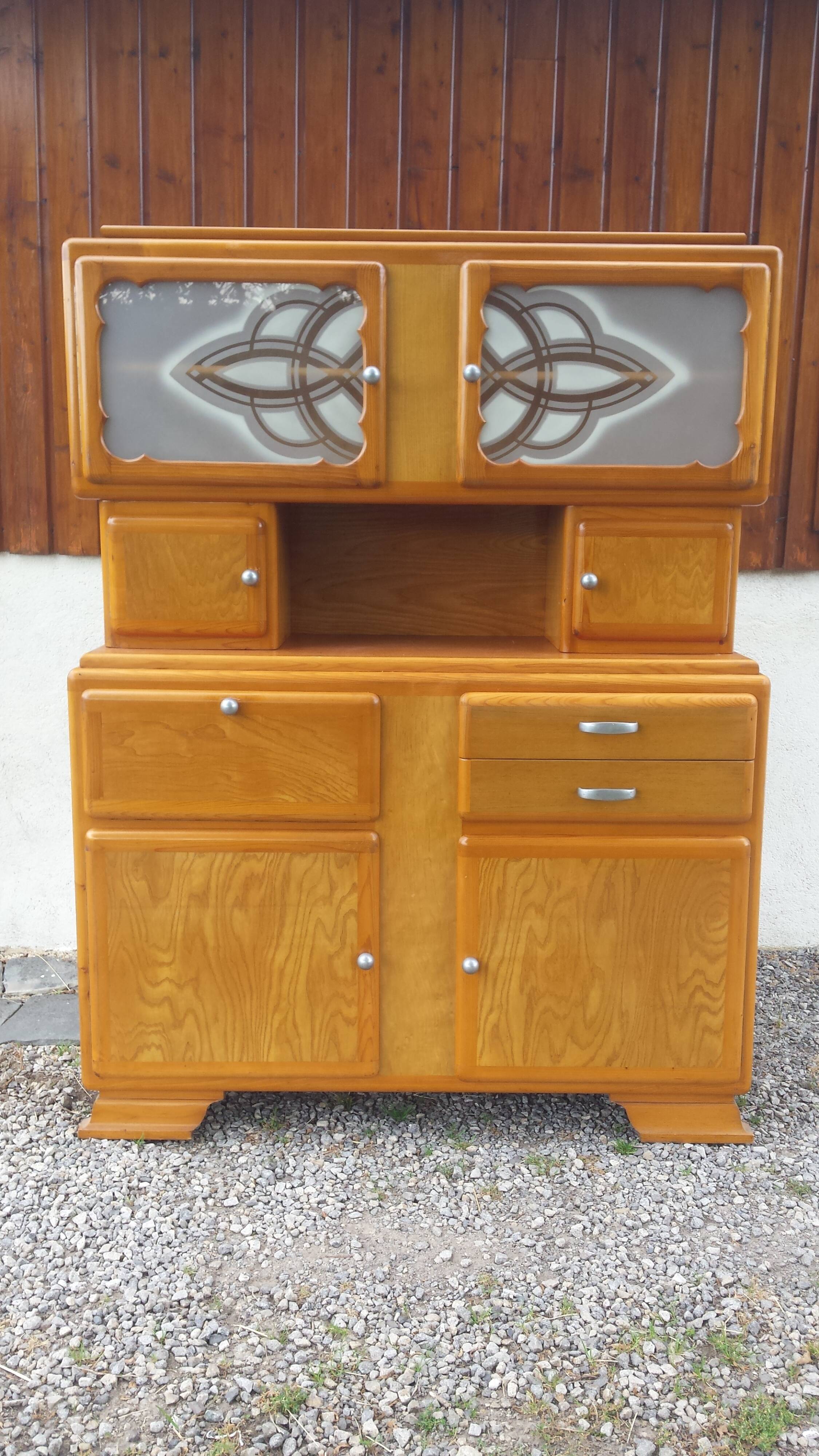 buffet Mado honey color, golden oak